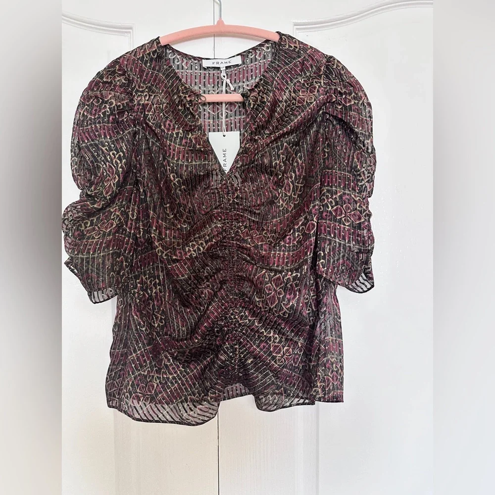 Frame silk blouse - Picture 1 of 7